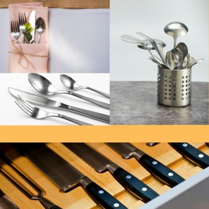 Cubertería, cuchillería y complementos