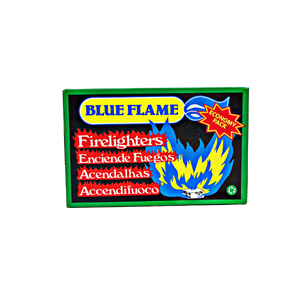 PASTILLAS DE FUEGO BLUE FAME P/32 C/28