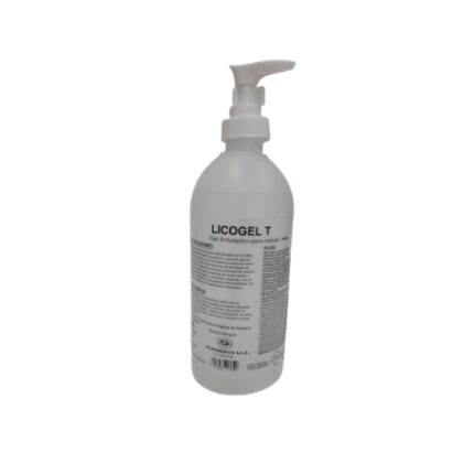 GEL HIGIENIZANTE DE MANOS LICOGEL-T 500ML CON DOSIFICADOR
