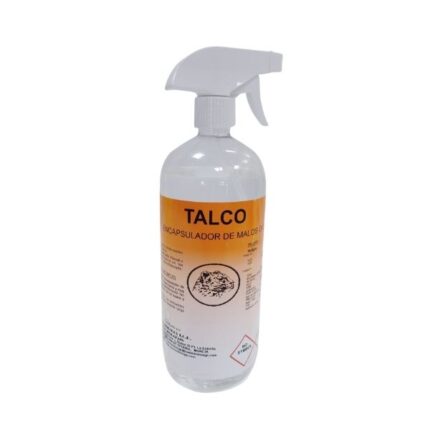 AMBIENTADOR ENCAPSULADOR DE MALOS OLORES TALCO 1L C/PULVERIZADOR