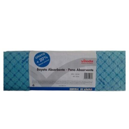 BAYETA DE VILEDA SIN GOTA AZUL 4M ABSORVENTE