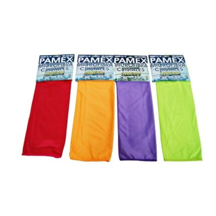 PAÑO MICROFIBRA CRISTALES 30X40 GLASS PAMEX P/1 UNIDAD REF. 71125