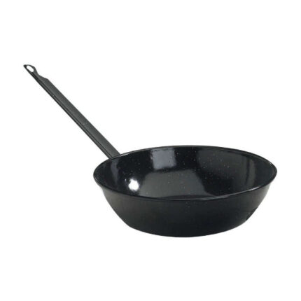 SARTEN ESMALTADA HONDA 24 CM C/RABO