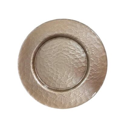 PLATO PRESENTACION 32'5CM TEXTURA ORO VIEJO REF. 7410086