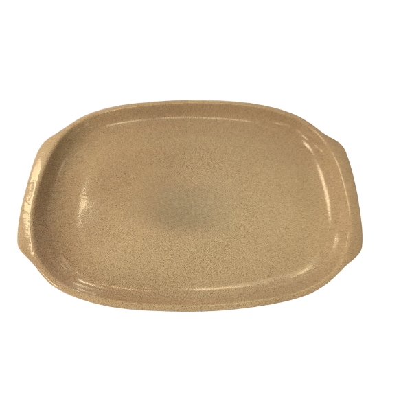 FUENTE OVAL GRES 31X21 CM REF. 4244 - Imagen 2