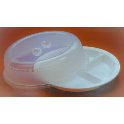 PLATO TRIPLE-FREIDOR DE HUEVOS PARA MICROONDAS REF. 1121-T