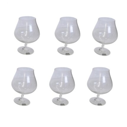 ESTUCHE 6 COPAS COÑAC SPIEGELAU GERMANY MODELO GRACE
