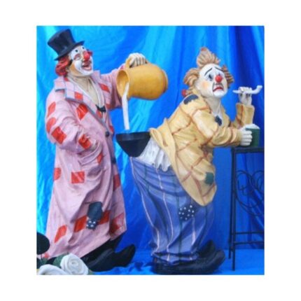 SET DOS PAYASOS+ MESITA APOYO DECORACION