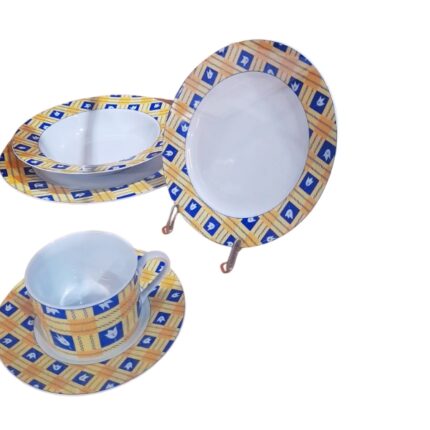 VAJILLA PORCELANA 30 PIEZAS MODELO CRISTINA