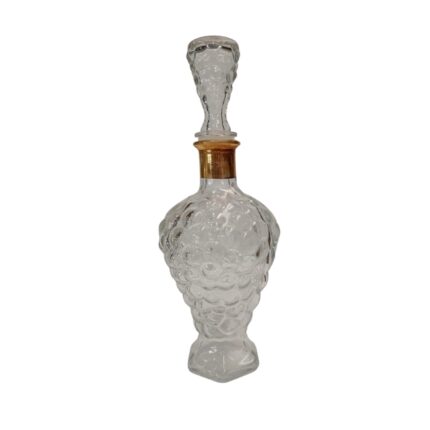 BOTELLA LICOR CRISTAL VINTAGE 500 TALLADA UVA