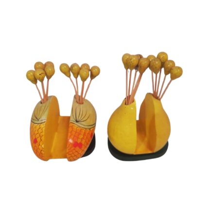 PALILLERO SERVILLETERO MADERA FRUTA Y VEGETAL