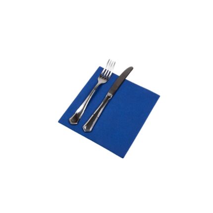 SERVILLETA PUNTA PUNTA 40X40 AZUL OSCURO P/50 UNIDADES