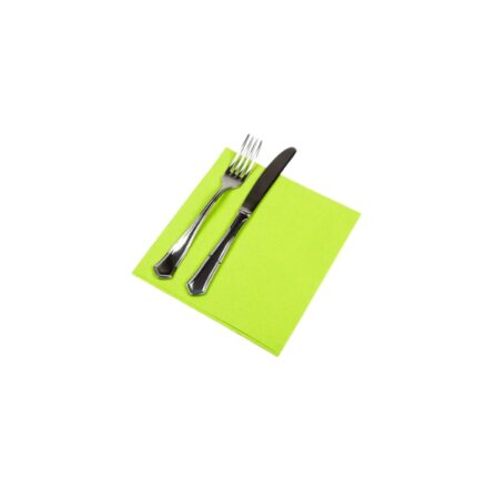 SERVILLETA PUNTA PUNTA 40X40 PISTACHO P/50 UNIDADES