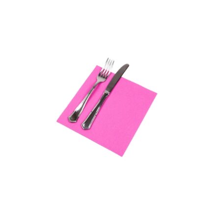 SERVILLETA PUNTA PUNTA 40X40 FUCSIA P/50 UNIDADES