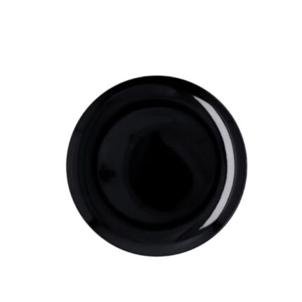 PLATO PRESENTACION MELAMINA COLOR NEGRO DIAM. 33CM