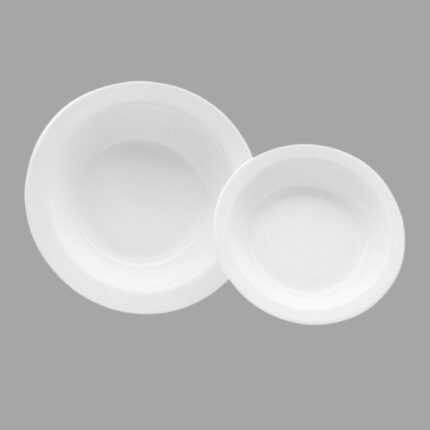 PLATO HONDO 20CM PORCELANA MODELO COPA