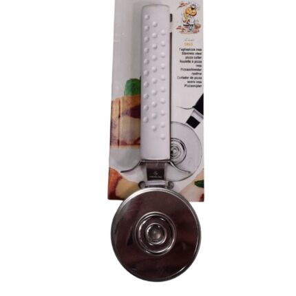 CORTA-PIZZA INOX MANGO ERGONÓMICO ABS BLANCO IMINIMAXI GHIDINI