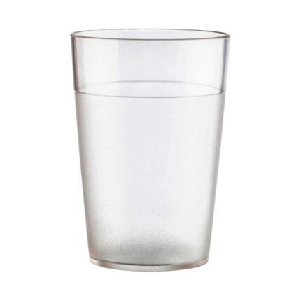 VASO AGUA POLICARBONATO 250CC TRANSLUCIDO REF. 1001200