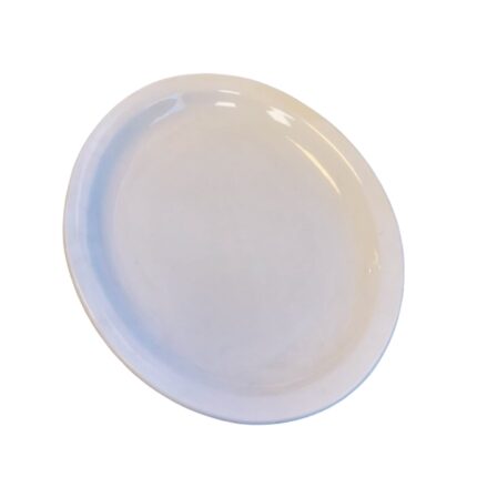 FUENTE OVAL PORCELANA BLANCA 28.5 CM X 23.5 CM MAYUELA