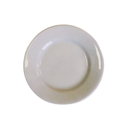 PLATO PORCELANA ALA ANCHA LLANO 25'5 CM CIM EXTRAFUERTE